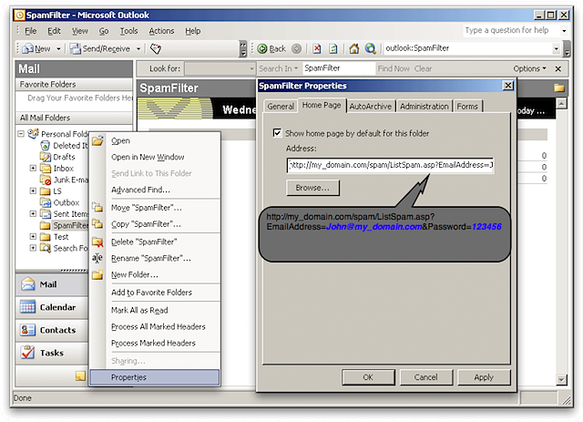 Microsoft Outlook Configuration - Step 2