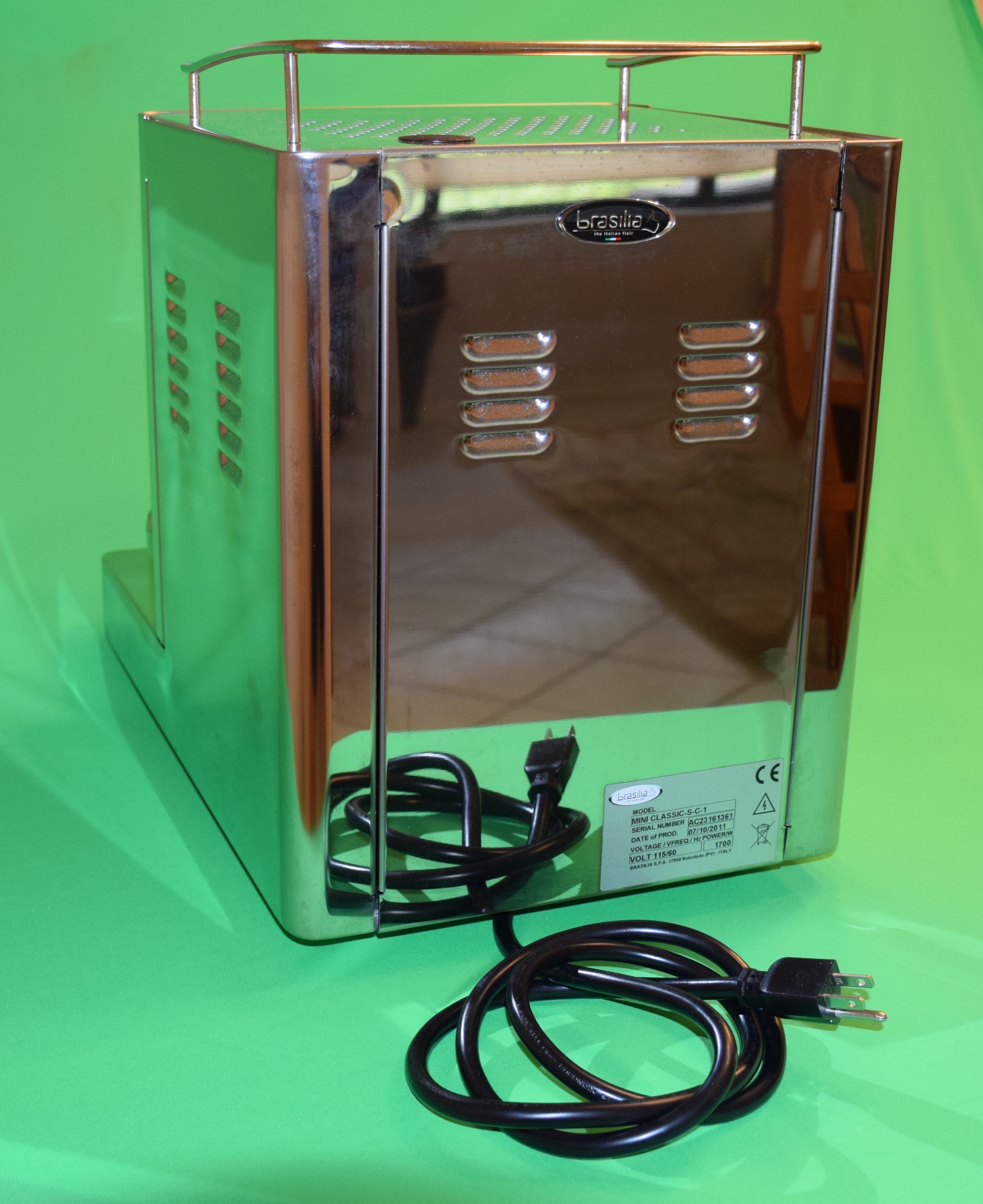 Brasilia Mini Classic 2 Cups Espresso Machine Stainless eBay