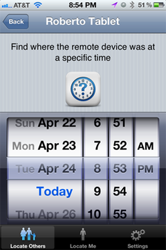 Screenshot Pro FindInTime-320x480